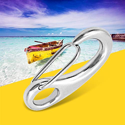 HUANGYOUJIA Hardware Marino Gancho de Barco Spring Snap Snap Anchor Clip Clip Enlace rápido Hebilla de Acero Inoxidable para el yate Aire Libre Etc Accesorios de embarcaciones Marina