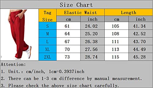 huateng Pantalones Unisex de Tai Chi Kung Fu Pantalones de Lino de algodón Pantalones Sueltos para Practicar Artes Pantalones de Yoga huateng Pantalones Unisex de Tai Chi Kung Fu Pantalones de Lino de algodón Pantalones Sueltos para Practicar Artes Pantalones de Yoga
