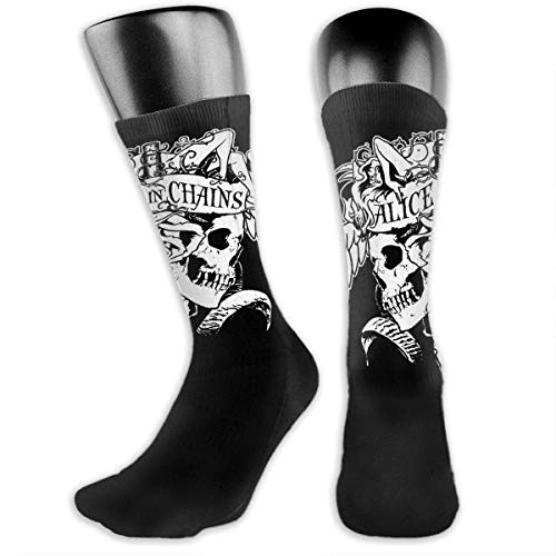 huatongxin Alice In Chains Moda Deporte Casual Hombres 'S y mujeres' S Calcetines baratos,transpirables,suaves y cómodos,elásticos,adecuados para todas las estaciones huatongxin Alice In Chains Moda Deporte Casual Hombres 'S y mujeres' S Calcetines baratos,transpirables,suaves y cómodos,elásticos,adecuados para todas las estaciones