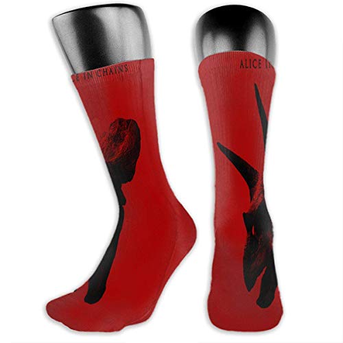 huatongxin Alice In Chains Moda Deporte Casual Hombres 'S y mujeres' S Calcetines baratos,transpirables,suaves y cómodos,elásticos,adecuados para todas las estaciones huatongxin Alice In Chains Moda Deporte Casual Hombres 'S y mujeres' S Calcetines baratos,transpirables,suaves y cómodos,elásticos,adecuados para todas las estaciones