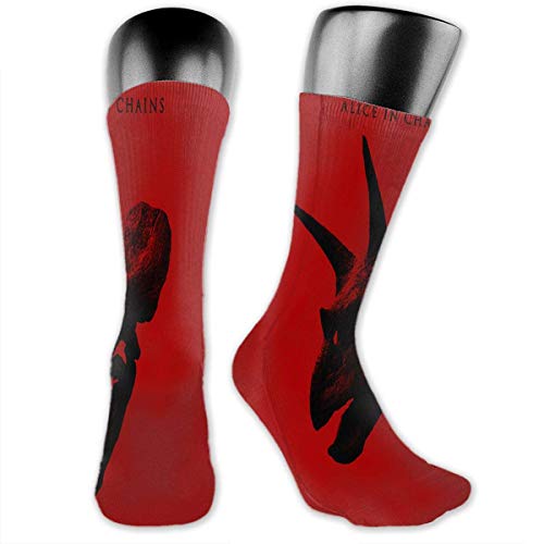 huatongxin Alice In Chains Moda Deporte Casual Hombres 'S y mujeres' S Calcetines baratos,transpirables,suaves y cómodos,elásticos,adecuados para todas las estaciones huatongxin Alice In Chains Moda Deporte Casual Hombres 'S y mujeres' S Calcetines baratos,transpirables,suaves y cómodos,elásticos,adecuados para todas las estaciones