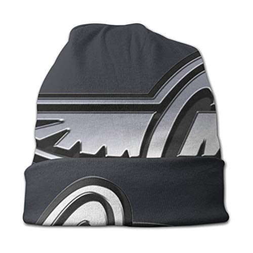 huatongxin Corley Motors Chrome Keep Warm in Otoño e Invierno Gorro Tejido para Hombres Adultos