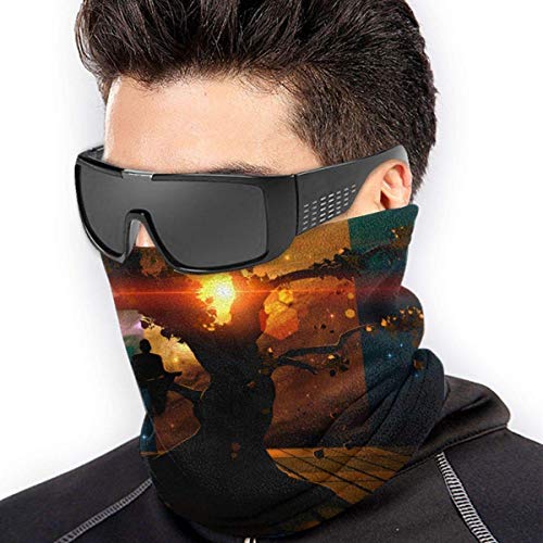 huatongxin Equilibrium Balaclava Bufanda Transpirable Microfibra Cuello Calentador para Unisex