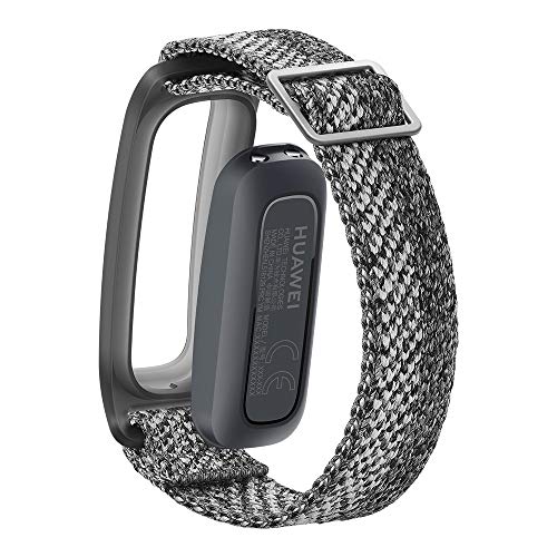 Huawei Band 4e - Pulsera de actividad de elegante diseño con modo Basket, 2 semanas de batería, resistencia al agua 5ATM, sensor de movimiento de 6 ejes, indicador de calorías, Misty Grey Huawei Band 4e - Pulsera de actividad de elegante diseño con modo Basket, 2 semanas de batería, resistencia al agua 5ATM, sensor de movimiento de 6 ejes, indicador de calorías, Misty Grey