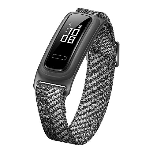 Huawei Band 4e - Pulsera de actividad de elegante diseño con modo Basket, 2 semanas de batería, resistencia al agua 5ATM, sensor de movimiento de 6 ejes, indicador de calorías, Misty Grey Huawei Band 4e - Pulsera de actividad de elegante diseño con modo Basket, 2 semanas de batería, resistencia al agua 5ATM, sensor de movimiento de 6 ejes, indicador de calorías, Misty Grey