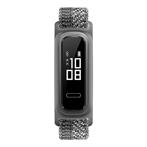 Huawei Band 4e - Pulsera de actividad de elegante diseño con modo Basket, 2 semanas de batería, resistencia al agua 5ATM, sensor de movimiento de 6 ejes, indicador de calorías, Misty Grey Huawei Band 4e - Pulsera de actividad de elegante diseño con modo Basket, 2 semanas de batería, resistencia al agua 5ATM, sensor de movimiento de 6 ejes, indicador de calorías, Misty Grey