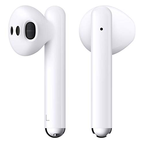 HUAWEI FreeBuds 3 - Auriculares inalámbricos con cancelación de Ruido Activa (Chip Kirin A1, Baja latencia, conexión Bluetooth ultrarrápida, Altavoz de 14 mm, Carga inalámbrica), Color Blanco