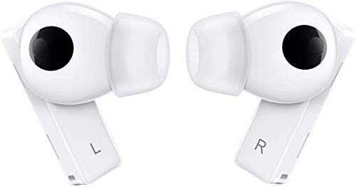 HUAWEI FreeBuds Pro Blanco - Auriculares inalámbricos Bluetooth con cancelación Inteligente de Ruido, Sistema de 3 micrófonos, Carga inalámbrica rápida, Pequeño HUAWEI FreeBuds Pro Blanco - Auriculares inalámbricos Bluetooth con cancelación Inteligente de Ruido, Sistema de 3 micrófonos, Carga inalámbrica rápida, Pequeño