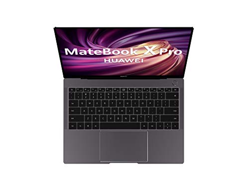 HUAWEI MateBook X Pro - Ordenador Portátil con pantalla táctil de 13.9" 3K QHD (Intel Core i7-10510U, 16GB RAM, 1TB SSD, Nvidia GeForce MX250-2GB, Windows 10 Home) Color Gris - Teclado QWERTY Español