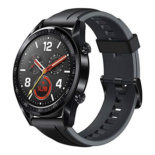 Huawei Watch GT Sport - Reloj (TruSleep, GPS, monitoreo del ritmo cardiaco), Negro