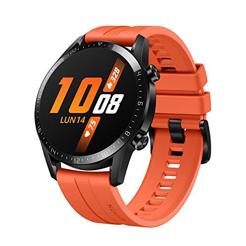 Huawei Watch GT2 Sport - Smartwatch con Caja de 46 Mm (Hasta 2 Semanas de Batería, Pantalla Táctil Amoled de 1.39", GPS, 15 Modos Deportivos, Llamadas Bluetooth), naranja Huawei Watch GT2 Sport - Smartwatch con Caja de 46 Mm (Hasta 2 Semanas de Batería, Pantalla Táctil Amoled de 1.39", GPS, 15 Modos Deportivos, Llamadas Bluetooth), naranja