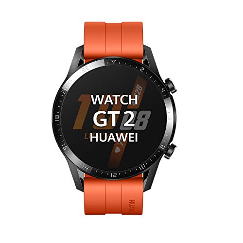 Huawei Watch GT2 Sport - Smartwatch con Caja de 46 Mm (Hasta 2 Semanas de Batería, Pantalla Táctil Amoled de 1.39", GPS, 15 Modos Deportivos, Llamadas Bluetooth), naranja