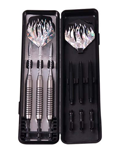Hudora Classic Softdarts De Acero Inoxidable 3 Piezas, Unisex Adulto, Multicolor, Small Hudora Classic Softdarts De Acero Inoxidable 3 Piezas, Unisex Adulto, Multicolor, Small