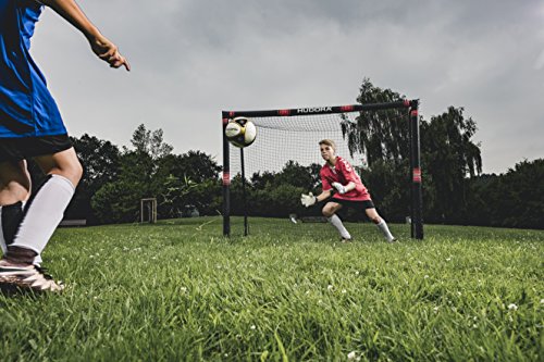 Hudora PorterĂa de fĂștbol Pro Tect para niños y Adultos, porterĂa de fĂștbol Metal, Color Multicolor, tamaño 240x160 cm Hudora PorterĂa de fĂștbol Pro Tect para niños y Adultos, porterĂa de fĂștbol Metal, Color Multicolor, tamaño 240x160 cm