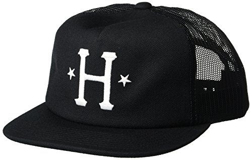 HUF Gorra Classic H Trucker de Beisbol (Talla única - Negro) HUF Gorra Classic H Trucker de Beisbol (Talla única - Negro)