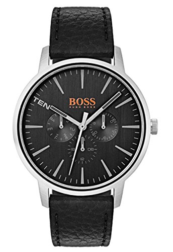 Hugo Boss Orange Reloj Multiesfera para Hombre de Cuarzo con Correa en Cuero 1550065