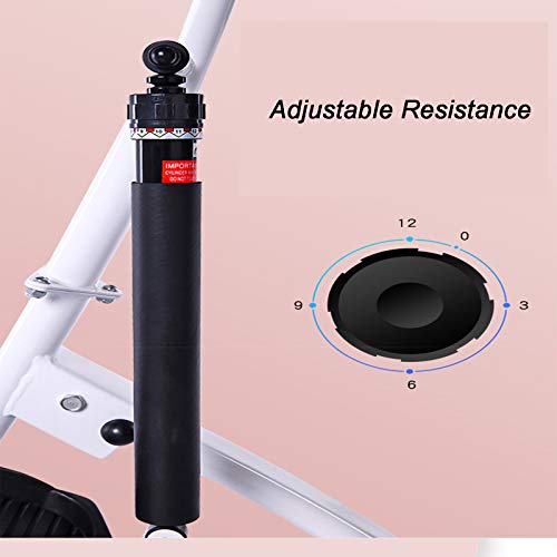 HUHAA Máquina De Step Swing Stepper con Manillar and Pantalla Multifuncional,de Aeróbic Y Fitness Stepper Fitness Profesional Carga Máxima 120kg HUHAA Máquina De Step Swing Stepper con Manillar and Pantalla Multifuncional,de Aeróbic Y Fitness Stepper Fitness Profesional Carga Máxima 120kg