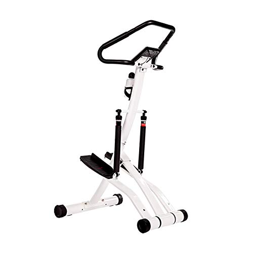 HUHAA Máquina De Step Swing Stepper con Manillar and Pantalla Multifuncional,de Aeróbic Y Fitness Stepper Fitness Profesional Carga Máxima 120kg HUHAA Máquina De Step Swing Stepper con Manillar and Pantalla Multifuncional,de Aeróbic Y Fitness Stepper Fitness Profesional Carga Máxima 120kg