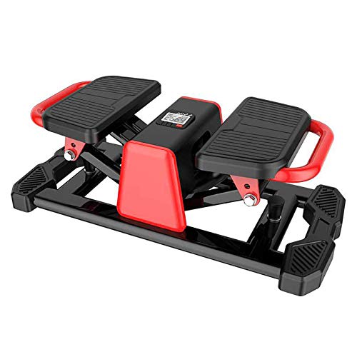 HUHAA Máquinas De Step, Escaladora para Piernas, con Pantalla Multifuncional De Aeróbic Y Fitness, para Usuarios Principiantes Y Avanzados HUHAA Máquinas De Step, Escaladora para Piernas, con Pantalla Multifuncional De Aeróbic Y Fitness, para Usuarios Principiantes Y Avanzados