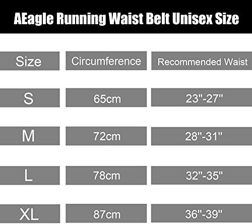 HUIQ® Cinturón de Cintura para Correr con Clip para Llaves Hombres o Mujeres Cintura Ultraligera con Manos Libres Cinturón de Entrenamiento físico Gym Marathon Jogging Yoga para iPhone 11 X XR XS