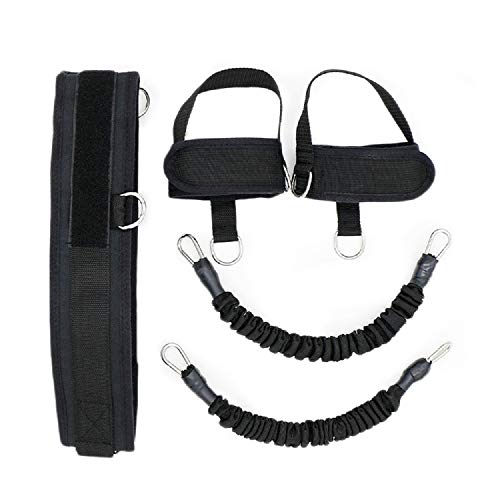 Huir Bandas de resistencia para entrenamiento de baloncesto, voleibol, tenis, cuerda elástica, para sentadillas, 5 piezas/juego