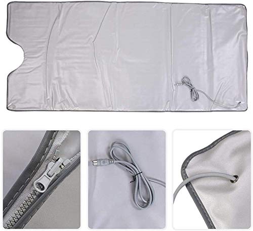 HUKOER Manta de Sauna de infrarrojo lejano, Mantilla de Adelgazamiento, máquina de Terapia de desintoxicación de Sauna para Perder Peso, Anti envejecimiento y Alivia la Fatiga física HUKOER Manta de Sauna de infrarrojo lejano, Mantilla de Adelgazamiento, máquina de Terapia de desintoxicación de Sauna para Perder Peso, Anti envejecimiento y Alivia la Fatiga física