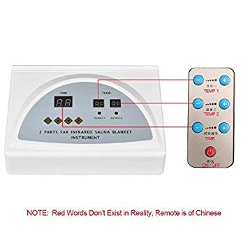 HUKOER Sauna Manta con Lanzamiento de Rayos Infrarrojos lejanos Conformación del Cuerpo/Desintoxicación/Antienvejecimiento/Más HUKOER Sauna Manta con Lanzamiento de Rayos Infrarrojos lejanos Conformación del Cuerpo/Desintoxicación/Antienvejecimiento/Más