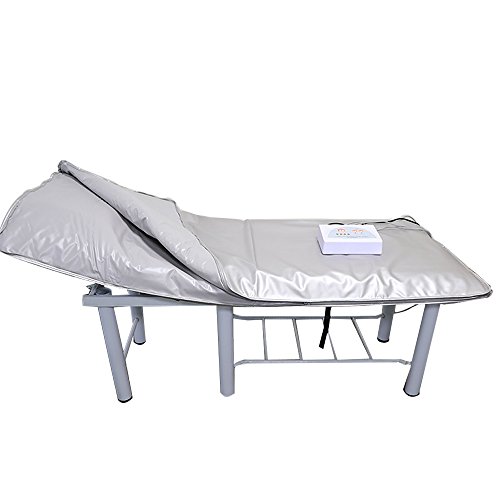 HUKOER Sauna Manta con Lanzamiento de Rayos Infrarrojos lejanos Conformación del Cuerpo/Desintoxicación/Antienvejecimiento/Más HUKOER Sauna Manta con Lanzamiento de Rayos Infrarrojos lejanos Conformación del Cuerpo/Desintoxicación/Antienvejecimiento/Más