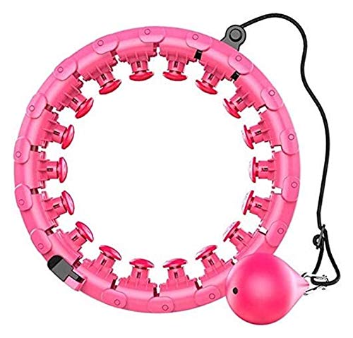 Hula Hoop Inteligente aros de Hula hoop Intelligent Auto-hilado, ajustable en la cintura que adelgaza la aptitud de cintura de equipos de fitness extraíble pérdida de peso, Lila, 24 nudos (130 cm) Hula Hoop Inteligente aros de Hula hoop Intelligent Auto-hilado, ajustable en la cintura que adelgaza la aptitud de cintura de equipos de fitness extraíble pérdida de peso, Lila, 24 nudos (130 cm)
