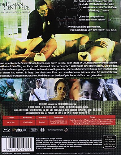 Human Centipede - Der menschliche Tausendfüssler - Metal-Pack (+ Bonus-DVD) [Alemania] [Blu-ray]