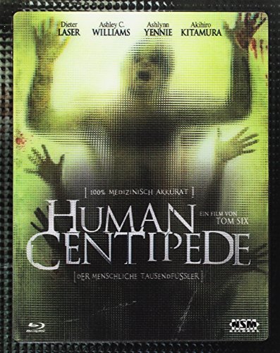 Human Centipede - Der menschliche Tausendfüssler - Metal-Pack (+ Bonus-DVD) [Alemania] [Blu-ray]