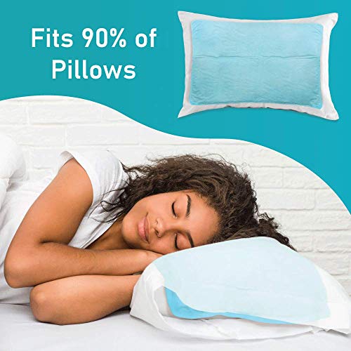 Human Creations Gel'O Refrigerante Inserto de almohada - Gel Refrigerante Colchoneta - 28cm x 55cm - Suave, inodoro, sin relleno de agua - Máximo soporte y cojín de confort - Ayuda a mejorar la calidad del sueño y el dolor de cuello Human Creations Gel'O Refrigerante Inserto de almohada - Gel Refrigerante Colchoneta - 28cm x 55cm - Suave, inodoro, sin relleno de agua - Máximo soporte y cojín de confort - Ayuda a mejorar la calidad del sueño y el dolor de cuello