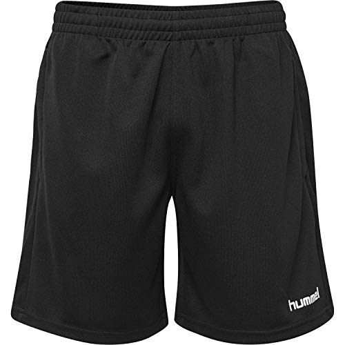 hummel Core Poly Coach Pantalones Cortos, Hombre, Negro, L