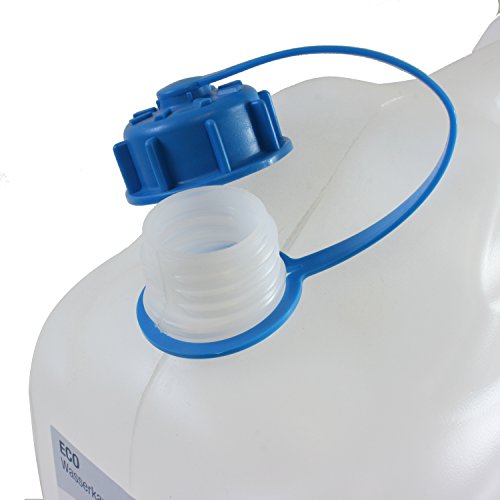 Hünersdorff 817500 Bidón de agua ECO con grifo de drenaje fijo / salida de agua, 10 L (máx. 12L)