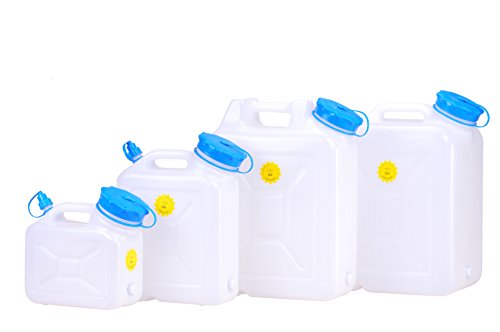 Hünersdorff Bidón de cuello ancho 31 L, PEAD natural, con protección UV Hünersdorff Bidón de cuello ancho 31 L, PEAD natural, con protección UV