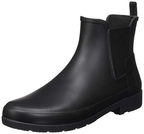 Hunter W Org Refined Chelsea, Botas de Agua para Mujer, Negro (Black), 39 EU Hunter W Org Refined Chelsea, Botas de Agua para Mujer, Negro (Black), 39 EU