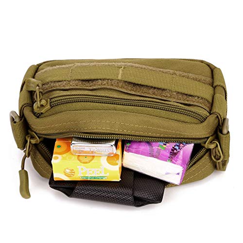 Huntvp Mini Bolsa Táctical Bolsa de Hombro Mochila de Bandolera Riñoneras Deportivos Estilo Militar Riñoneras de Múltiple Función Mochila Ejércita Impermeable, Negro Huntvp Mini Bolsa Táctical Bolsa de Hombro Mochila de Bandolera Riñoneras Deportivos Estilo Militar Riñoneras de Múltiple Función Mochila Ejércita Impermeable, Negro