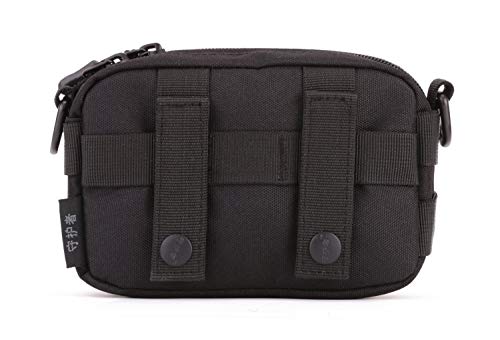 Huntvp Mini Bolsa Táctical Bolsa de Hombro Mochila de Bandolera Riñoneras Deportivos Estilo Militar Riñoneras de Múltiple Función Mochila Ejércita Impermeable, Negro Huntvp Mini Bolsa Táctical Bolsa de Hombro Mochila de Bandolera Riñoneras Deportivos Estilo Militar Riñoneras de Múltiple Función Mochila Ejércita Impermeable, Negro