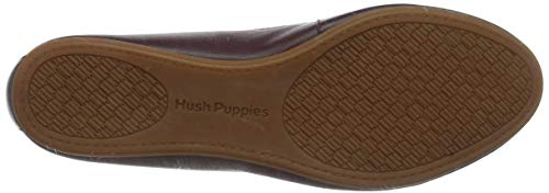 Hush Puppies Heather Bow Ballet, Bailarinas con Punta Cerrada para Mujer, Rojo (Wine 000), 41 EU