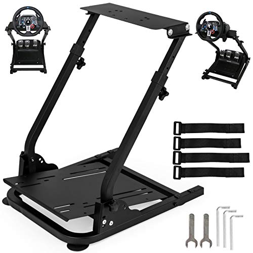 Husuper Soporte para Volante 61 x 45 x 58-77cm Soporte de Volante Universal Plegable G25 G27 G29 y G920 Wheel Stand Pro Compatible con Logitech Soporte Volante Logitech g29 Wheel Stand Pro Husuper Soporte para Volante 61 x 45 x 58-77cm Soporte de Volante Universal Plegable G25 G27 G29 y G920 Wheel Stand Pro Compatible con Logitech Soporte Volante Logitech g29 Wheel Stand Pro