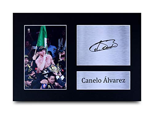 HWC Trading Canelo Alvarez A4 Sin Marco Regalo De Visualización De Fotos De Impresión De Imagen Impresa Autógrafo Firmado por Los Fanáticos del Boxeo HWC Trading Canelo Alvarez A4 Sin Marco Regalo De Visualización De Fotos De Impresión De Imagen Impresa Autógrafo Firmado por Los Fanáticos del Boxeo