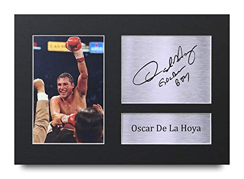 HWC Trading Oscar De La Hoya A4 Sin Marco Regalo De Visualización De Fotos De Impresión De Imagen Impresa Autógrafo Firmado por Los Fanáticos del Boxeo HWC Trading Oscar De La Hoya A4 Sin Marco Regalo De Visualización De Fotos De Impresión De Imagen Impresa Autógrafo Firmado por Los Fanáticos del Boxeo
