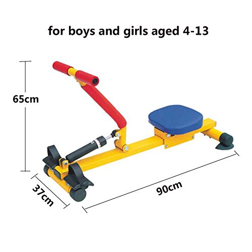 HWOEK Máquina de Remo para niños 4 a 12 años, Monocarril Hidráulico Resistencia para Gimnasio Casa Carga 80KG, niños y niñas Regalo de Cumpleaños HWOEK Máquina de Remo para niños 4 a 12 años, Monocarril Hidráulico Resistencia para Gimnasio Casa Carga 80KG, niños y niñas Regalo de Cumpleaños