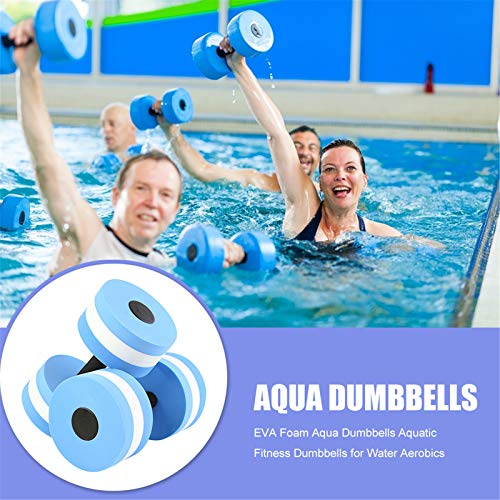 HWZZ 2 Uds Mancuernas De Espuma EVA Aqua para Aeróbicos Acuáticos, Flotador Automático para Piscina, Barra Acuática para Agua, Yoga, Fitness,Rosado HWZZ 2 Uds Mancuernas De Espuma EVA Aqua para Aeróbicos Acuáticos, Flotador Automático para Piscina, Barra Acuática para Agua, Yoga, Fitness,Rosado