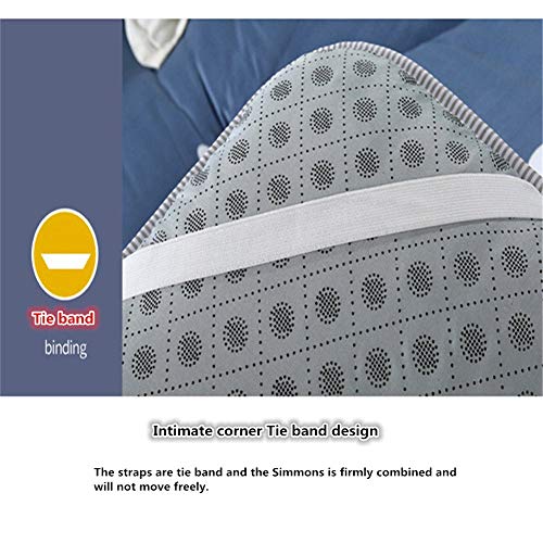 HXDP Colchón avanzado Estera de colchón Espesar Plegable Tatami de Piso Ultra Soft Colchón portátil Antideslizante Residencia de Estudiantes Sleeping Pad Rodillo de la Cama