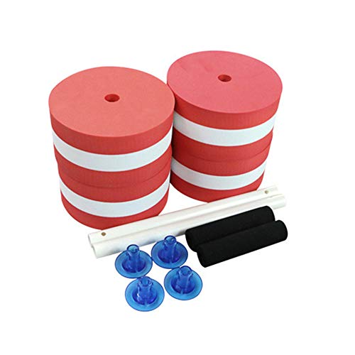 HXHON Pesas acuáticas, aeróbicos acuáticos, mancuernas de espuma EVA, ejercicios de agua, equipo de piscina (A-1 unidad) HXHON Pesas acuáticas, aeróbicos acuáticos, mancuernas de espuma EVA, ejercicios de agua, equipo de piscina (A-1 unidad)