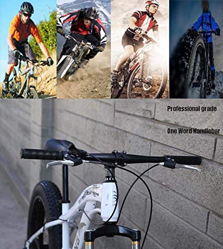 HYCy Fat Tire Mountain Bike Hombres,26 Pulgadas Bicicleta De Nieve para Adultos,Bicis De Crucero De Doble Disco De Freno,Bicicleta De Playa,4.0 Ruedas Anchas