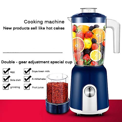 HYwot Agitar Blender, Rectificadora Exprimidor - Robot de Cocina Mezclador portátil para Frutas, Granos Enteros, Vegetales, Bebidas Shaker del Fabricante de Hielo