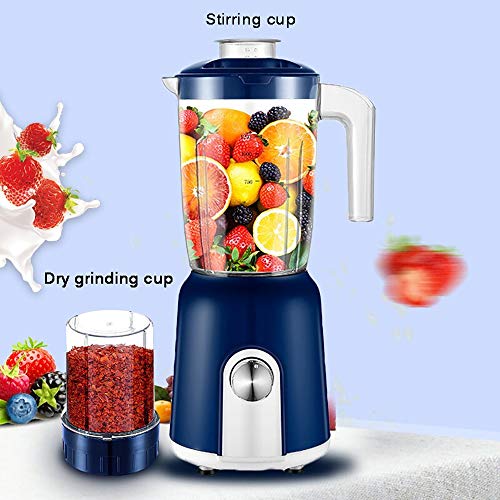 HYwot Agitar Blender, Rectificadora Exprimidor - Robot de Cocina Mezclador portátil para Frutas, Granos Enteros, Vegetales, Bebidas Shaker del Fabricante de Hielo