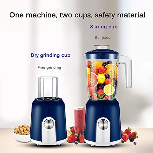 HYwot Agitar Blender, Rectificadora Exprimidor - Robot de Cocina Mezclador portátil para Frutas, Granos Enteros, Vegetales, Bebidas Shaker del Fabricante de Hielo HYwot Agitar Blender, Rectificadora Exprimidor - Robot de Cocina Mezclador portátil para Frutas, Granos Enteros, Vegetales, Bebidas Shaker del Fabricante de Hielo
